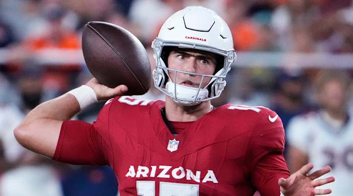 Arizona Cardinals quarterback Clayton Tune